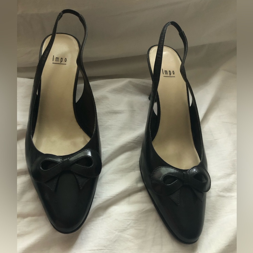Impo Black Heels Elegant and Versatile